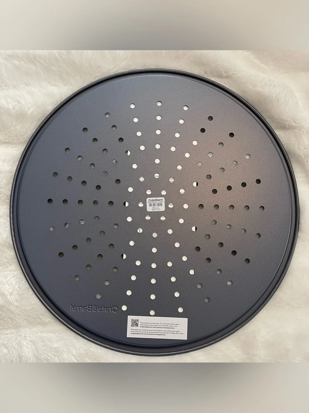 Crate & Barrel Slate Blue 14